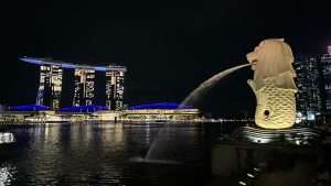 シンガポール　言わずと知れた鉄板の夜景