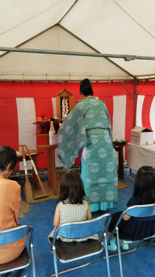 神式　地鎮祭