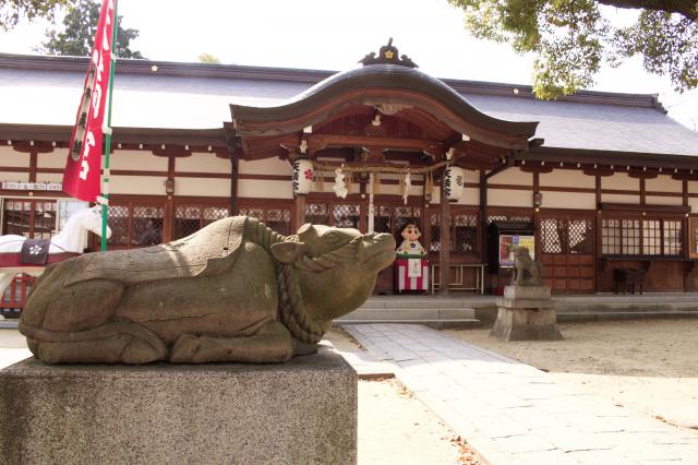 京都　吉祥院　牛　天満宮