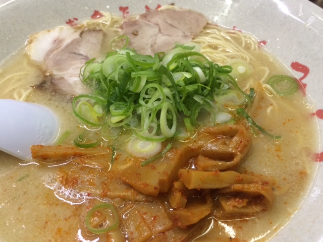 京都　ラーメン　三条木屋町　みよし　長浜ラーメン