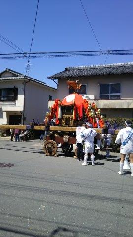 2-５　４月２３日　（日）松尾祭り（神幸祭）　（通称＝おいで）２